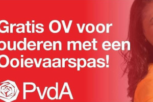 PvdA blij met gratis OV voor ouderen met Ooievaarspas
